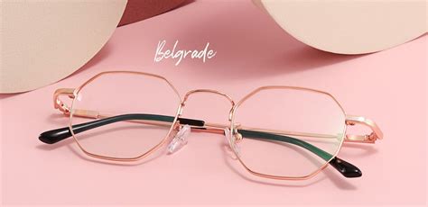 rose gold prescription glasses.